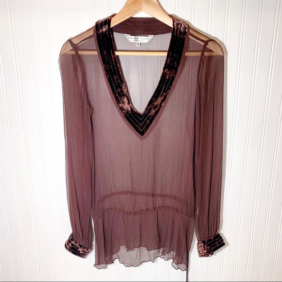 Trina Turk Other - SOLD Trina Turk Sheer Cover Up